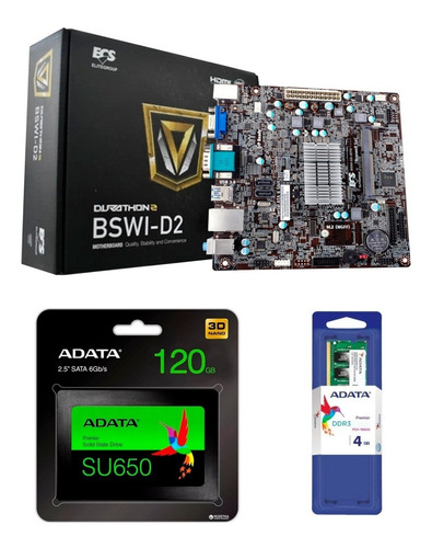 Imagen 3 de 10 de Computadora Cpu Celeron/ram 4gb/ Ssd 120gb/ Wi-fi Regalo