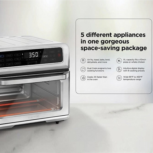 Imagen 8 de 8 de Horno Freidora De Aire Digital Toastair Touch 20l Sin Aceite