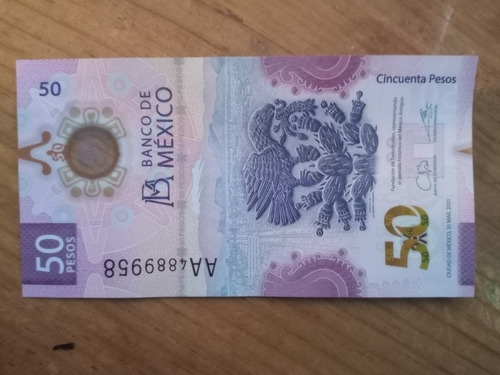 Billetes De 50 Sería Aa , Ab 