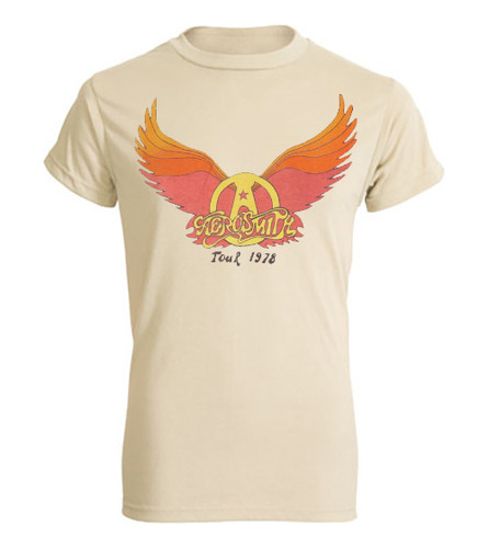 Playera Camiseta Aerosmith Retro Tour 1978 Tallas Unsx + Env