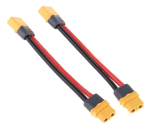 2 Piezas Cable Adaptador Plug Banana Plug Para Batería Rc [u
