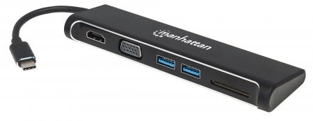 Manhattan 152631 Convertidor Docking Usb C-3.1 Hdmi Vga Usb