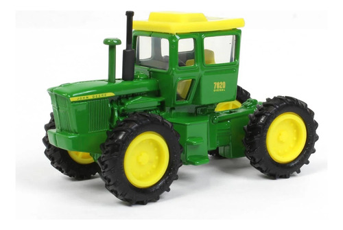 1:64 Tractor John Deere 7020 4wd Con Logotipo Ffa - Ertl Verde
