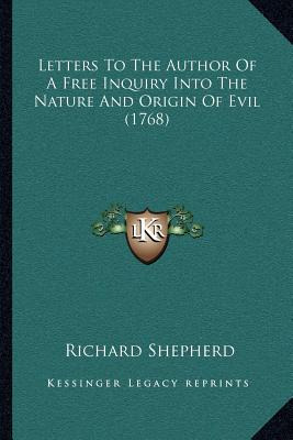 Libro Letters To The Author Of A Free Inquiry Into The Na...