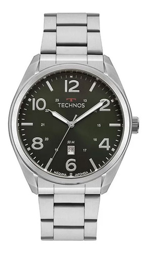Relógio Technos Masculino Classic Steel 2115mta/1v