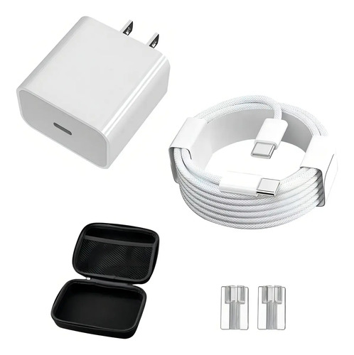 Cargador Para iPhone 15 16 17 Para iPad 20w Tipo C ,baciliotech