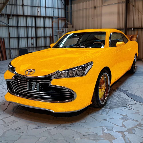 Vinil Automotriz Full Wrap Yellow Submarine 1,52x18 M