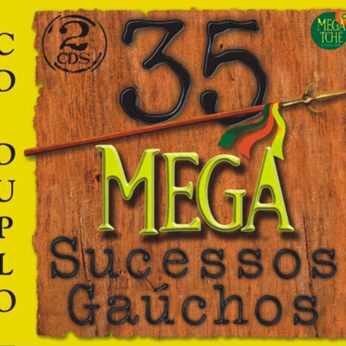 Cd - 35 Mega Sucessos Gauchos  (cd Duplo)