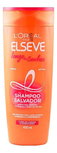 Kit C/ 6 Shampoo Longo Dos Sonhos 400ml Elseve