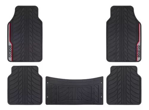 Tapete Carro 4 Piezas Alfombra Negro Sparco Spc1909Bk SPARCO