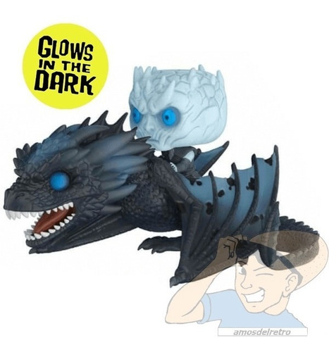 Figura Night King Y Icy Viserion Game Of Thrones Funko Pop