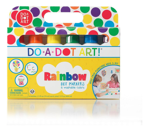 Do Dot Art Markers, Paquete De 6 Marcadores De Pintura ...