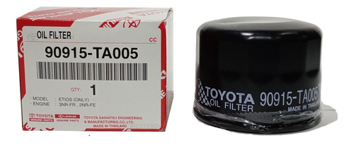 Filtro Aceite Etios 2013 2014 2015 - Original Toyota