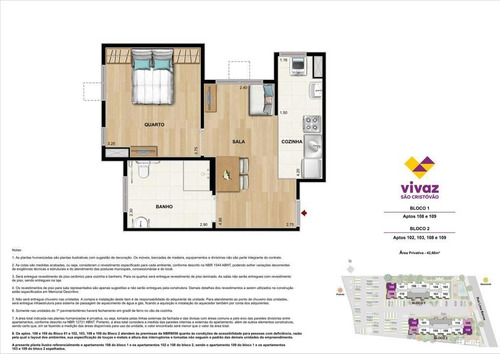 Apartamento À Venda No Bairro São Cristóvão - Rio De Janeiro/rj - O-5440-13437