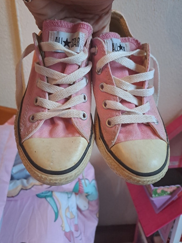 Zapatos Converse Niña Rosado Talla 12 Usa 