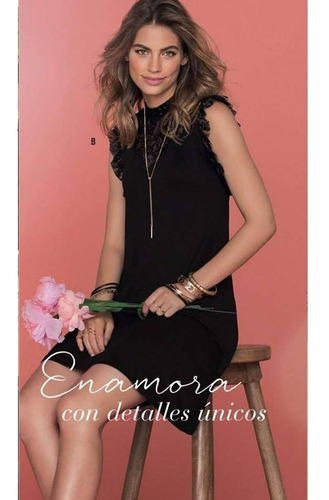 Hermoso Vestido Corto Negro Para Mujer Manga Sisa Casual