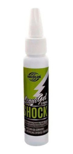 Corante Liqui Gel Shock - Verde - 30g - Arcolor