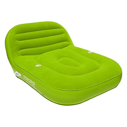 Flotador Doble De Tumbona De Gamuza Fresca Sun Comfort ...