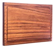 Comprar Tabla De Parota 40x30 Gourmet Parrilladas Quesos Plato Picar