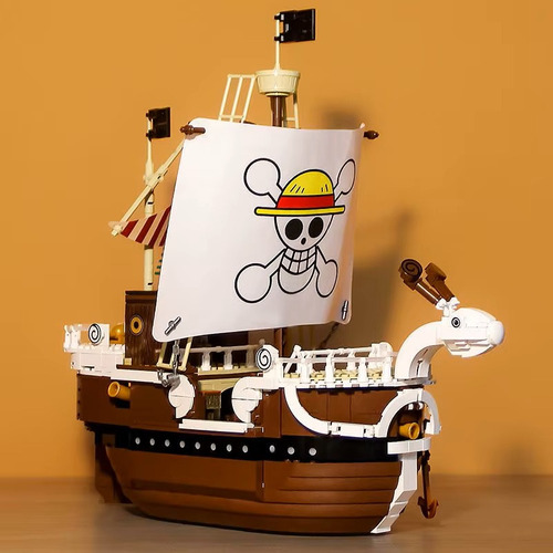 Moc Barco Bloques One Piece Thousand Sunny Going Merry Luffy 1484 One Piece