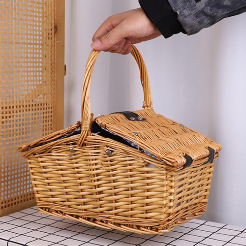 Cesta De Cesta De Tecido Cesta De Compras Multiuso Cesta De