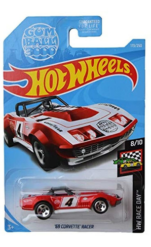 Race Day Series 8/10 '69 Corvette Racer 173/250, Rojo