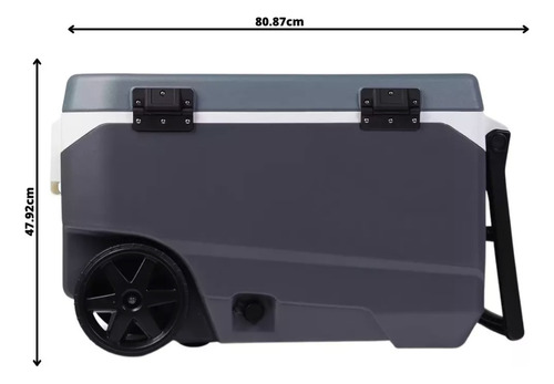 Hielera Igloo Maxcold Latitude Roller Cooler 137 Latas