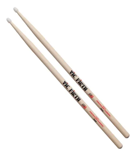 comprar Baqueta American Classic 7an Vic Firth con punta de nailon, color natural, talla 7a
