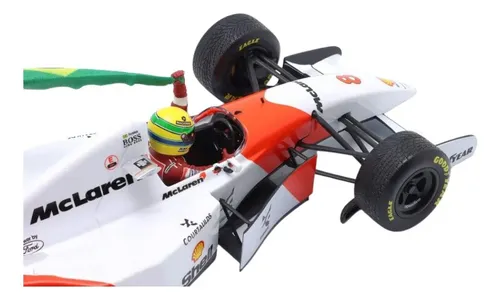 Mclaren Ford Mp4/8 Ayrton Senna 1993 1:18 Minichamps Mclaren Ford Mp4/8 Ayrton Senna 1993 1:18 Minichamps