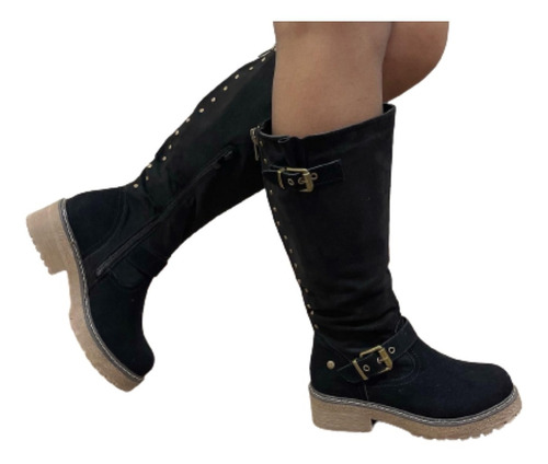 Bota Dama Baja Black