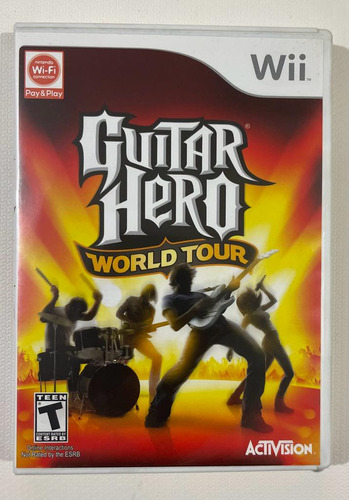 Videojuego Guitar Hero World Tour Para Nintendo Wii