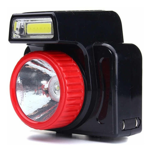 Imagen 2 de 5 de Linterna Minera Solar Camping Caza Recargable