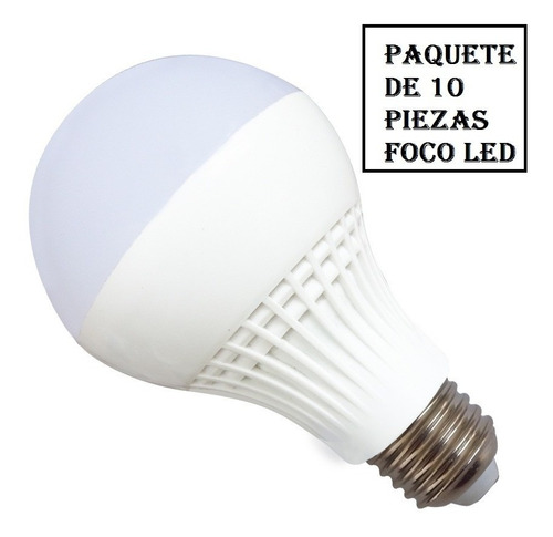 10 Focos Led 9 Watts E26 / E27 Bw9