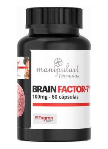 Brain Factor 7 Fagron 100mg 60cps Sabor Sem Sabor