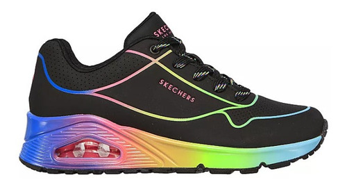 Tenis Skechers Deportivos Stand On Air Correr Neon Rainbow