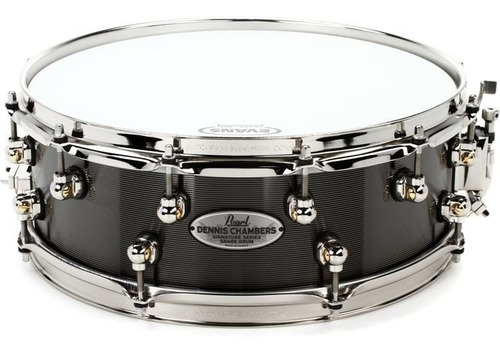 Redoblante Pearl Dennis Chambers 14x5 10 T Nickel Dc1450s/n