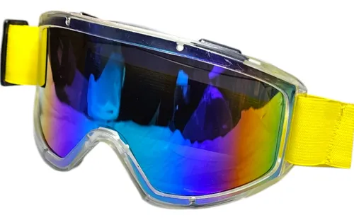comprar Googles Motocross Amarillo Transparente 