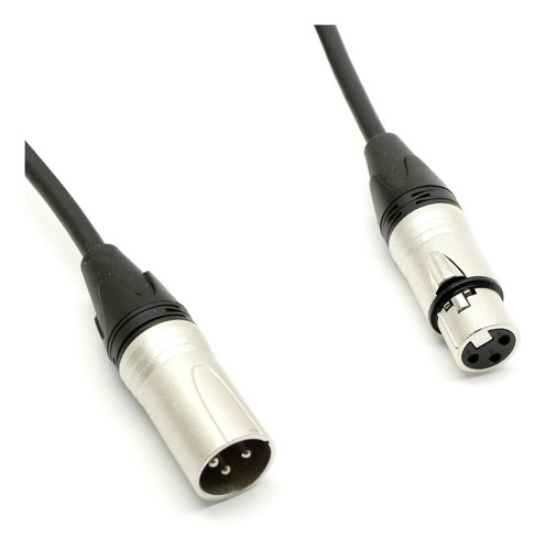 Cabo Microfone 2x0,30 Xlr Canon Balanceado Datalink 10 M