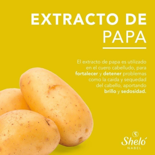 Imagen 3 de 3 de Pack 2 Aceite De Papa Especial Para Uso En Cabello Y Piel