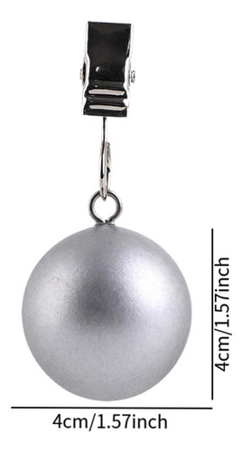 4x Peso De La Cortina Hangers Pendants Multipurpose Pendants