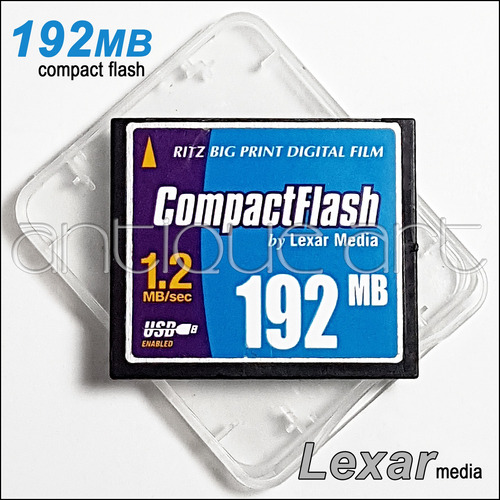 A64 Tarjeta Compact Flash 192mb Lexar Media Cf