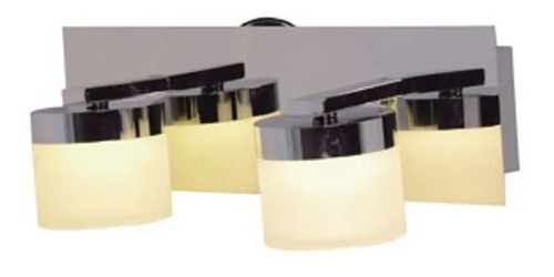 Spot Plafon 2 Luces De Pared Platil Megan Candil 8,4w