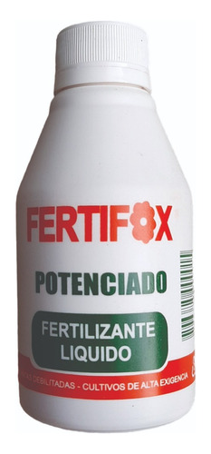 Fertifox Fertilizante Potenciado X 200 Ml Raices Arcoiris