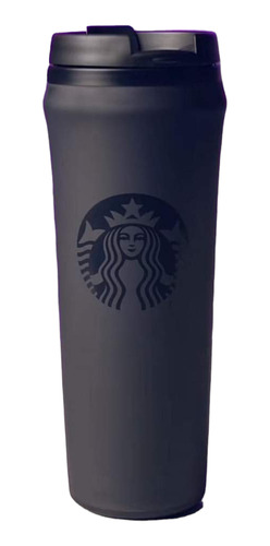 Termo Starbucks Negro Mate Soft Touch