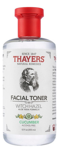 Thayers Tonico Witch Hazel Cucumber 355 Ml Tipo De Piel Todas