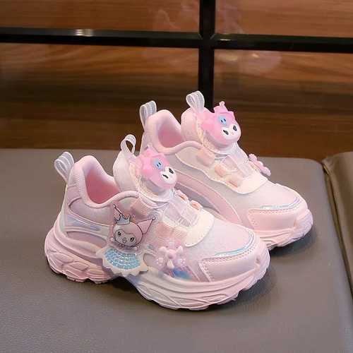 Zapatos Casuales Kuromi Para Niños, Flexibles Y En Forma De
