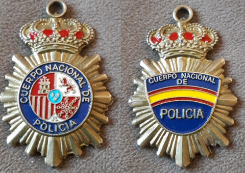Medalla Del Cuerpo Nacional De La Policia De España