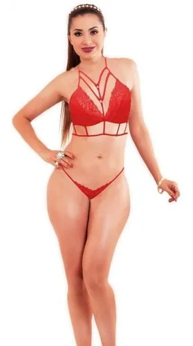 Lencer a Sensual Mujer Priscila Coordinado Domenica