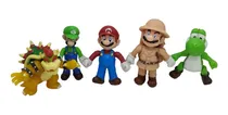 Comprar Set Super Mario Bros Explorador Muñecos Bowser Luigui Yoshi 