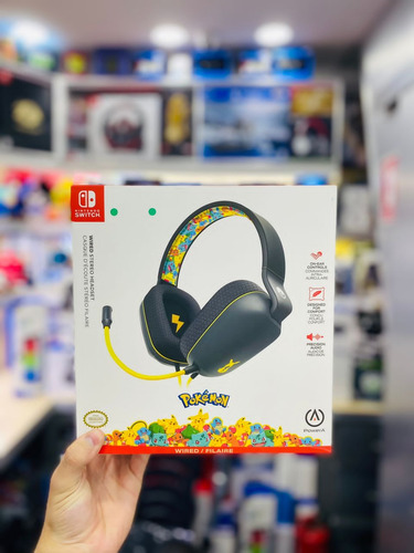 Audifono Alamb.power A Edición Pokémon- Certificado Nintendo
